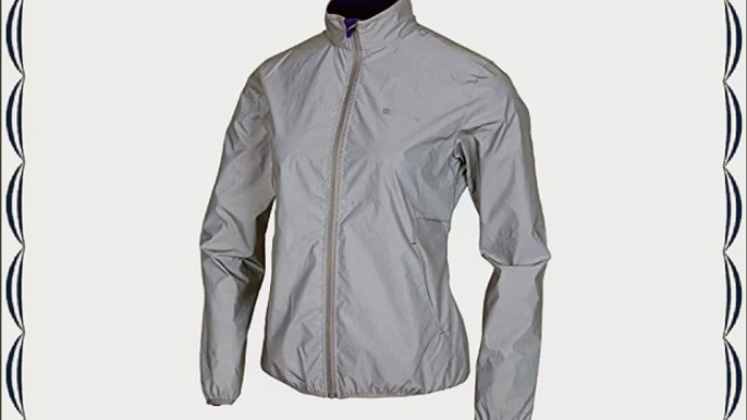 Mountain Warehouse Force Womens High Reflective Jacket Silver 18