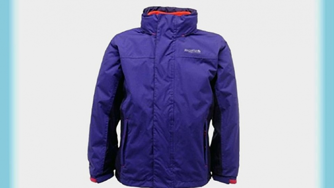 Regatta Luca 3 in 1 Childrens / Kids Waterproof Jacket (9 - 10 years (EU 140) Vibrant Purple