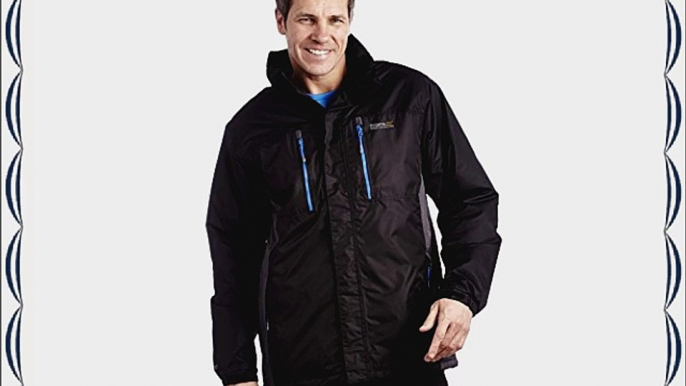 Regatta Men's Fraser Insulated Jacket - Black/Seal Grey X-Large