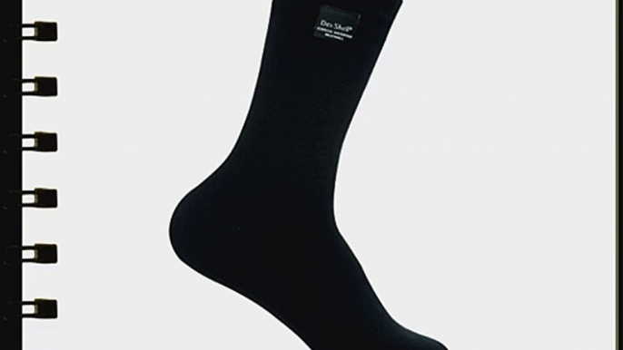 DexShell WUDHU / Mozah Waterproof Socks Mid Calf Length - Grey Size 9-11