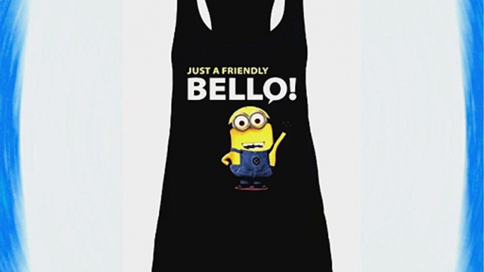 Despicable Me - Minion Just a Friendly bello! - Women's Top - Officially licensed - Black -