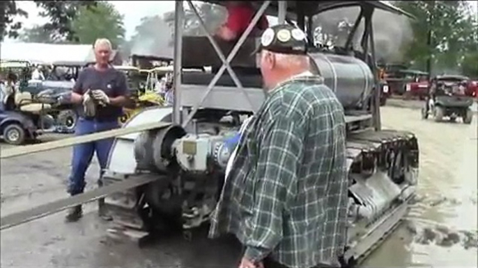 Cat 60 Belts Up To The Sawmill, American Thresherman Association