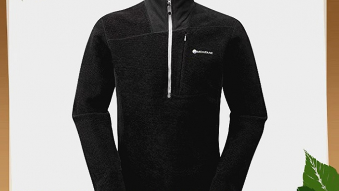 Montane Men Volt Fleece Pullover - Black Large