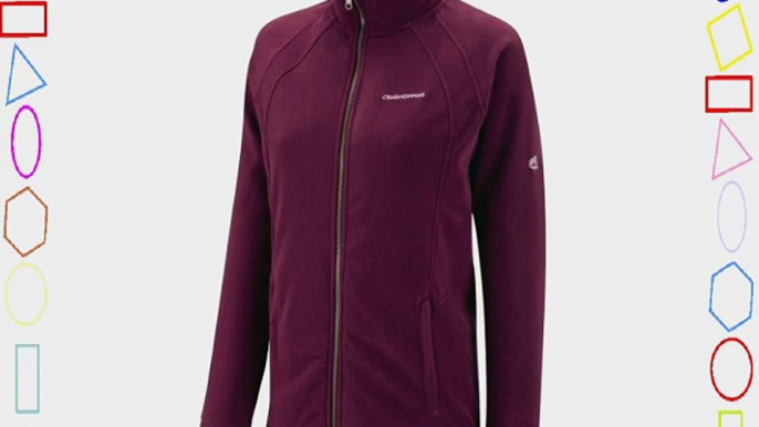 Craghoppers Women's Madigan Interactive Fleece Jacket - Dark Cerise Size 12