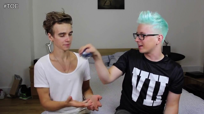 The Shock Torture Game ft  Joe Sugg   Tyler Oakley