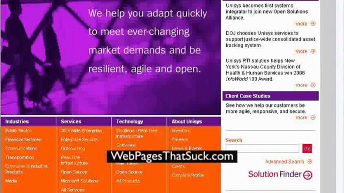 Web Pages That Suck - Lack of contrast