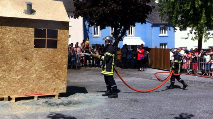 Pour les 150 ans du centre de secours, les pompiers de Châteauneuf font le show !
