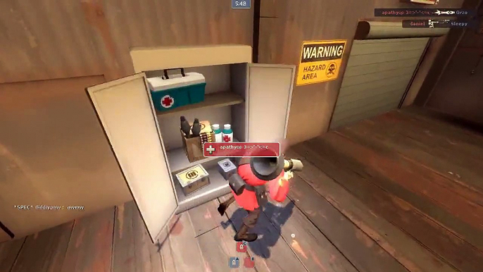 TF2: Orzo fails at camping spawn as spy