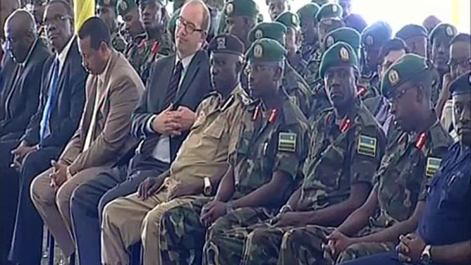 Minister of Defence Gen. James Kabarebe Speaks to Rwanda Defense Force Command and Staff College