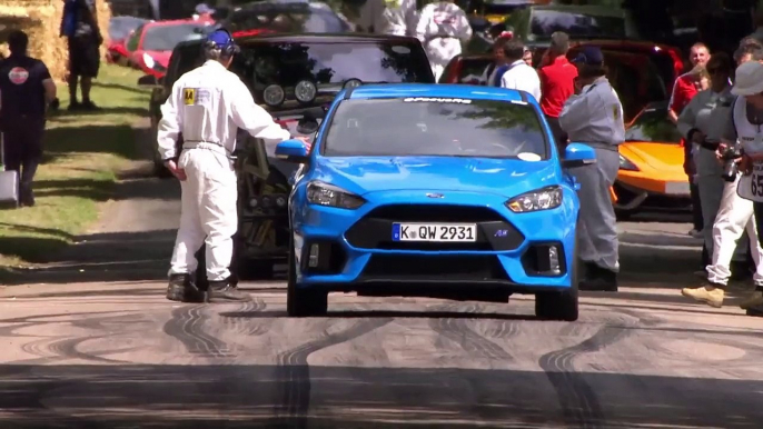 Ken Block Focus RS Goodwood Hillclimb Day 2 (GoPro Sound)