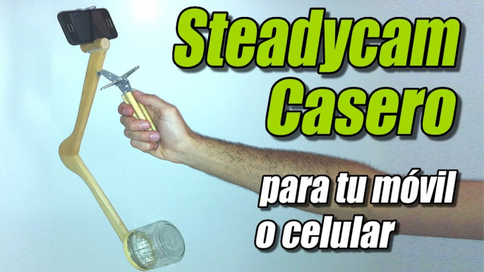 Steadycam o estabilizador de cámara casero, cómo se hace