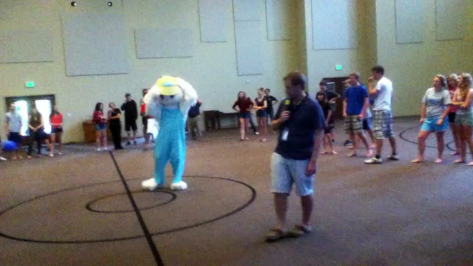 My youth pastor fights the easterbunny