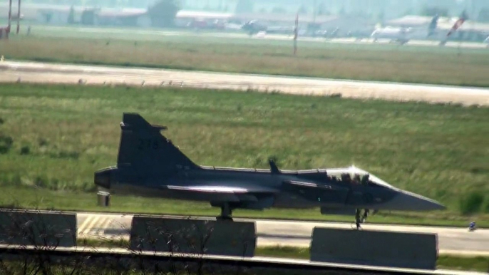 Saab JAS 39 Gripen at airshow ILA 2010