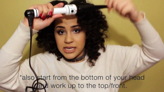 14. Wand Curls on Natural Hair: Tips, Tricks, & Process