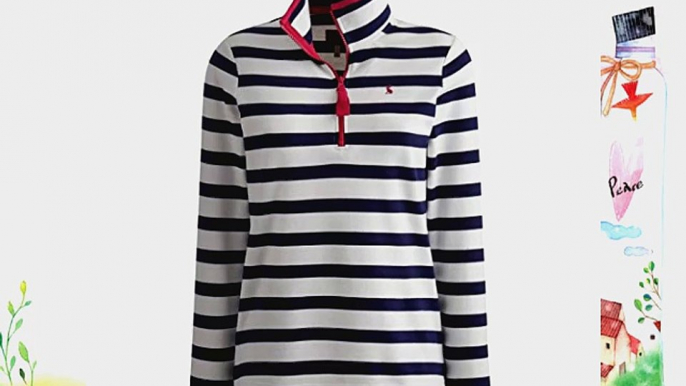 Joules Fairdale Ladies Sweatshirt (R) - French Navy Stripe - 20