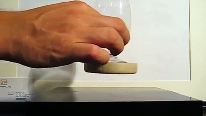 Levitation Device: Amazing physics Levitated and stirred, not shaken