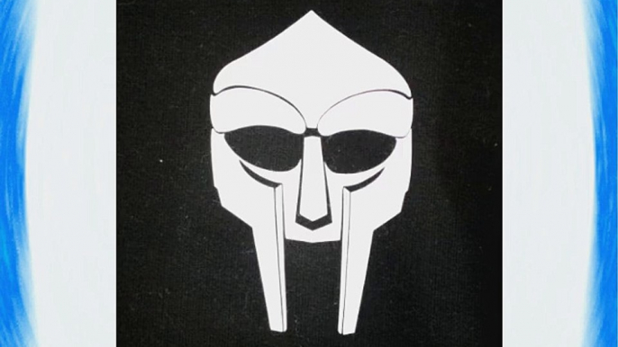 Actual Fact MF DOOM Badge Logo Black Urban Hip Hop Crew Neck Sweatshirt Jumper