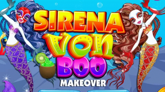 Baby and Kid Cartoon & Games ♥ Sirena Von Boo Makeover Monster High Sirena Games for Kid ♥