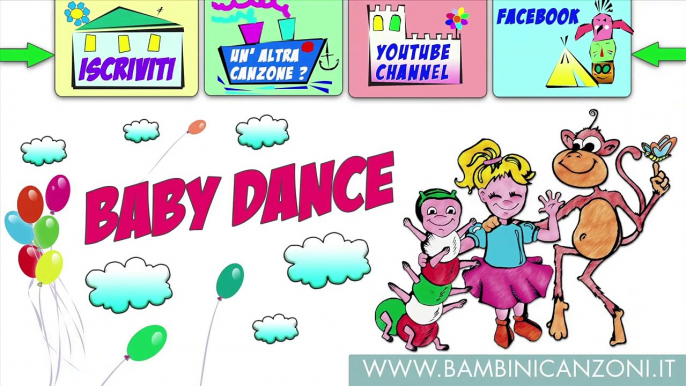 CANZONI PER BAMBINI - LA SCIMMIETTA GRATTA GRATTA - balli di gruppo karaoke BABY DANCE