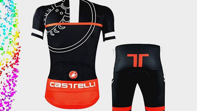 2015 New Summer Professional Outdoor Cycling Suit Men Cycling Short Sleeve Jerseys and Pants