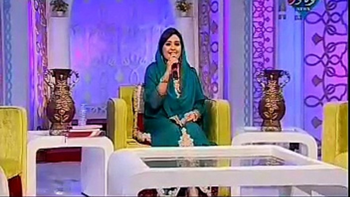 Haqeeqat Mein Woh Lutfe Zindagi (Naat) on Ehtram-e- Ramadan With Sara Raza Khan