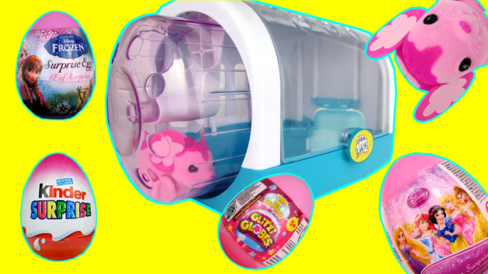 Play Doh Poop!! Cute Funny Little Mouse Live Pets Animals & Surprise Eggs Kinder Disney Toys