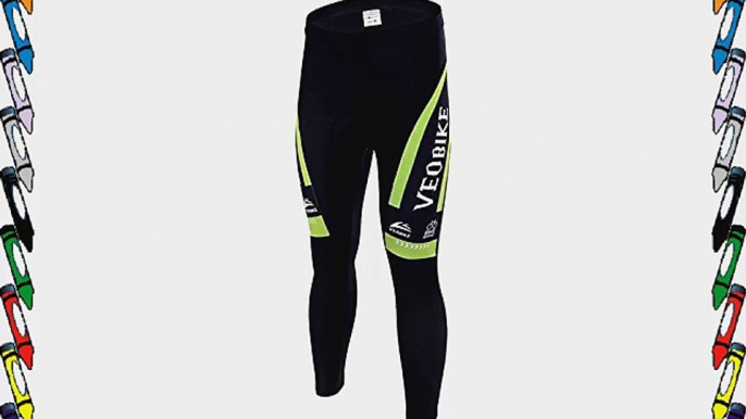 Unisex Polyester Lycra Zipper Breathable Elastic Cycling Pants Sports Outdoor