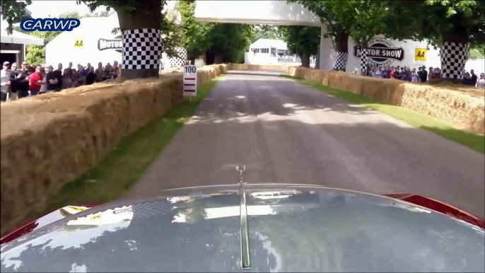 FESTIVAL DE VELOCIDADE DE GOODWOOD Rolls-Royce Wraith 2016 6.6 V12 Biturbo 624 cv 81,6 mkgf 0-100 kmh 4,6 s @ 60 FPS