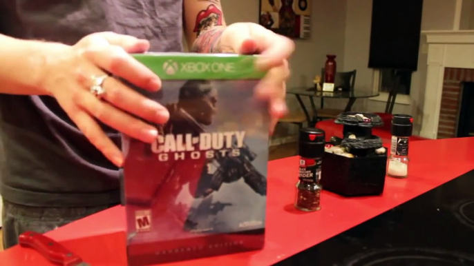 Call of Duty Ghost : Hardened Edition UnBoxing - Xbox One