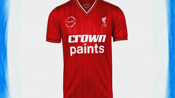 Score Draw Liverpool FC 1986 Home shirt Red/White Medium