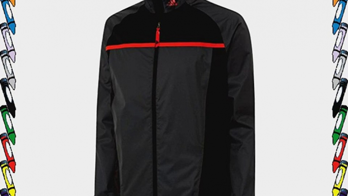 2015 Adidas Climastorm Essentials Lightweight Packable Rain Full Zip Waterproof Mens Golf Jacket