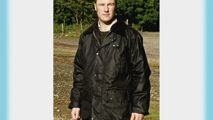 Hunter Outdoor 3in1 Poacher Deluxe Mens Wax Jacket Inc Free Tin of Wax Proofing - Large - Brown