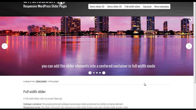 Awesome LayerSlider Responsive WordPress Slider Plugin