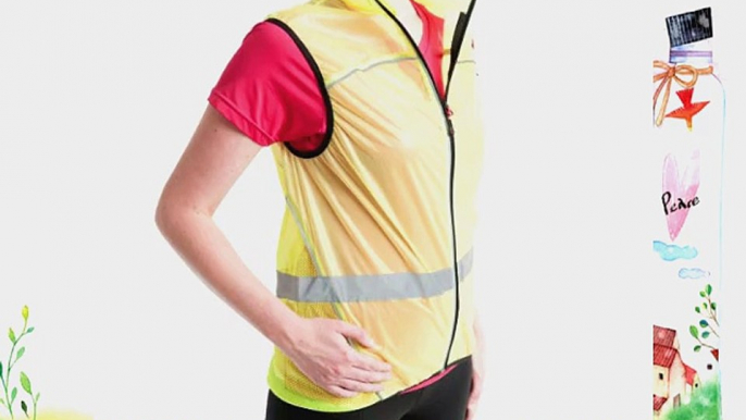 Pink Monkey Women's High Visibility Running Cycling Vest (S)