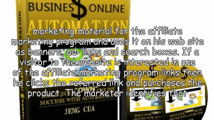 Overview Of An Affiliate Marketing Program