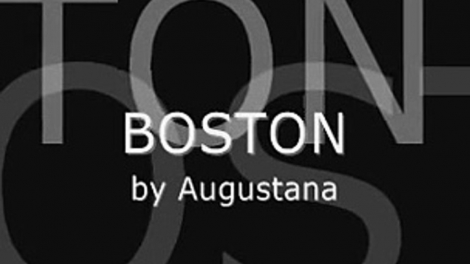 Boston by Augustana Lyrics