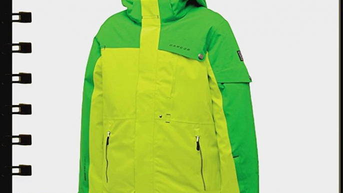 Dare 2b Boys up Tempo Jacket - Lime Zest/Fairway Green 11-12 Years