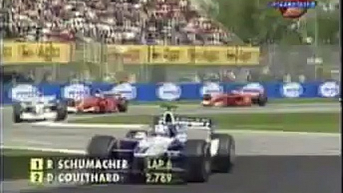 2001 Formula 1 San Marino GP - Fernando Alonso crash