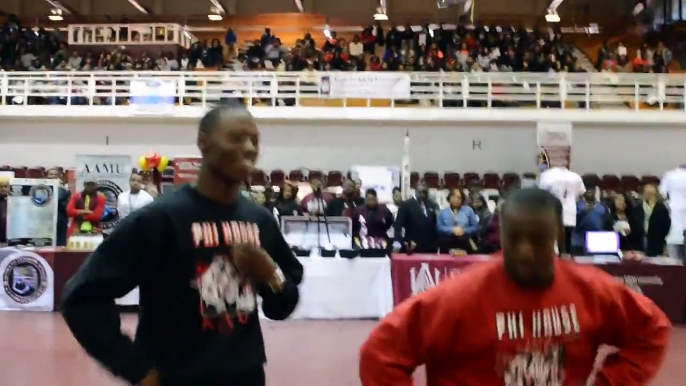 Alabama A&M University Senior Day Kappa Alpha Psi Gamma Phi Chapter Stroll