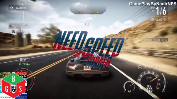 Need for Speed Rivals - Hot Pursuit Grand Tour - Koenigsegg One-1 Gameplay PS4, Xbox One, PC