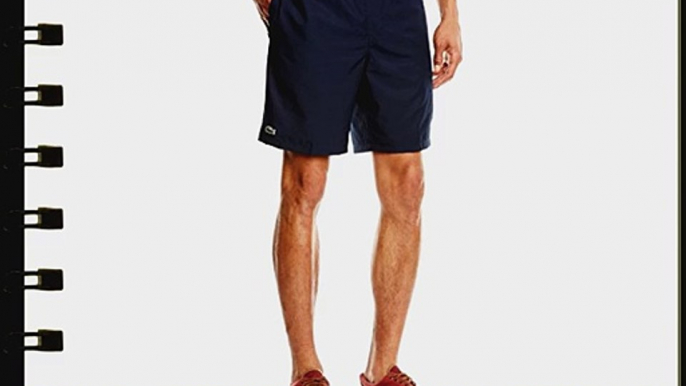 Lacoste Men's GH353T-00 Sports Shorts Blue (NAVY BLUE 166) Large (Manufacturer size: 4)