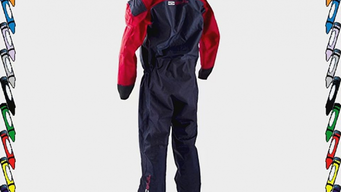 Gul GAMMA Front Zip Drysuit 2015 - Navy / Red XL