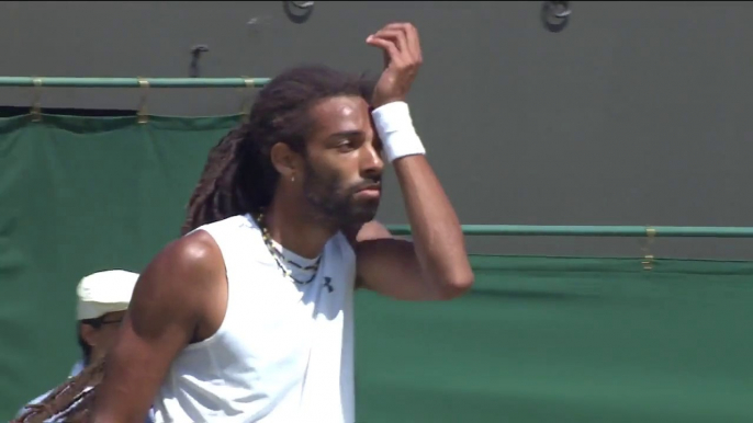 Wimbledon 2015 - Super coup de Dustin Brown - trick shot tennis