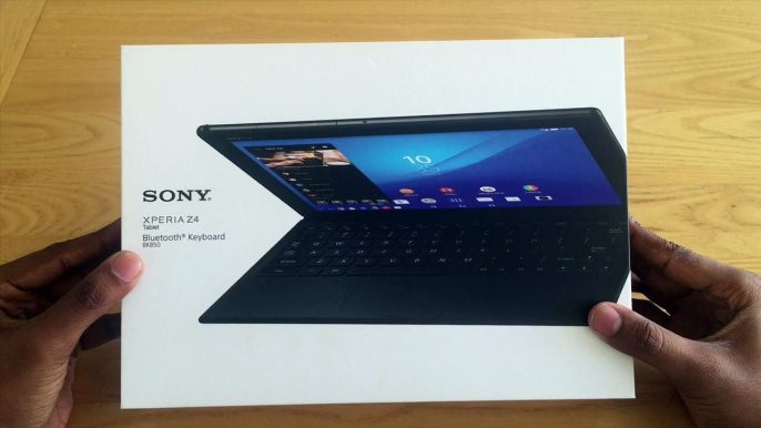 Sony Xperia Z4 Tablet : unboxing de la tablette