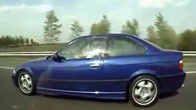 m3 E36 vs fiat coupe 20v turbo streetracing in fra