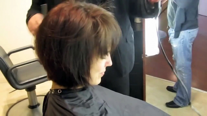 Stunning Long Hair to Short Makeover, by Christopher Hopkins "The Makeover Guy"