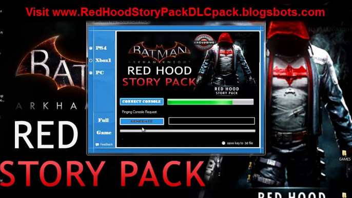 Get Batman Arkham Knight Red Hood Story Pack DLC easy to follow LEGIT!!!