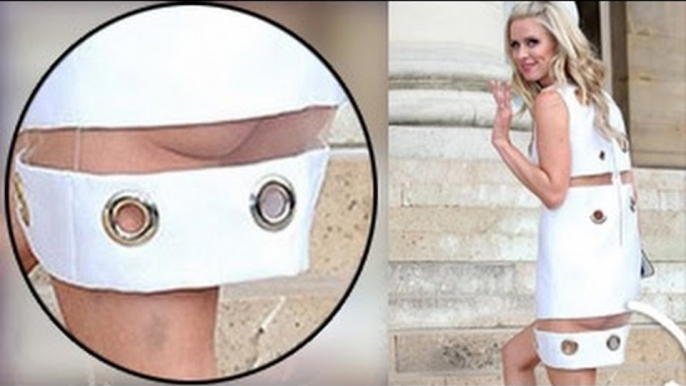Nicky Hilton Reveals Her Butt In Totally See-Through Dress