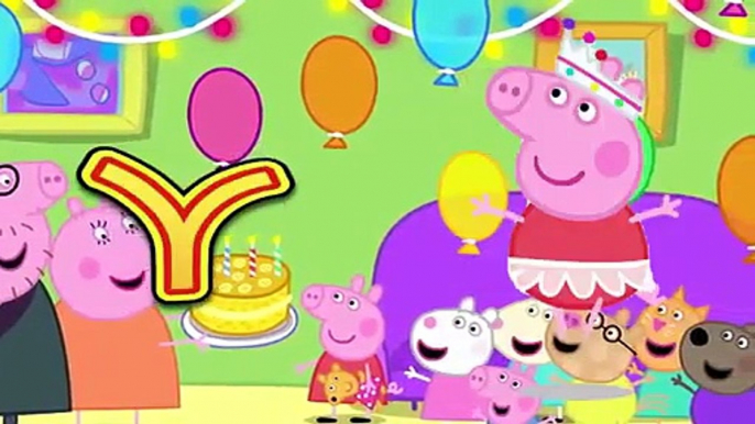 Peppa Pig ABC Song Alphabet Song ABC Nursery Rhymes ABC Songs for Children Baby Songs