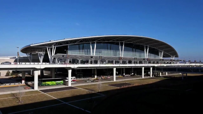 Indianapolis Airport: sunrise/sunset photography time lapse